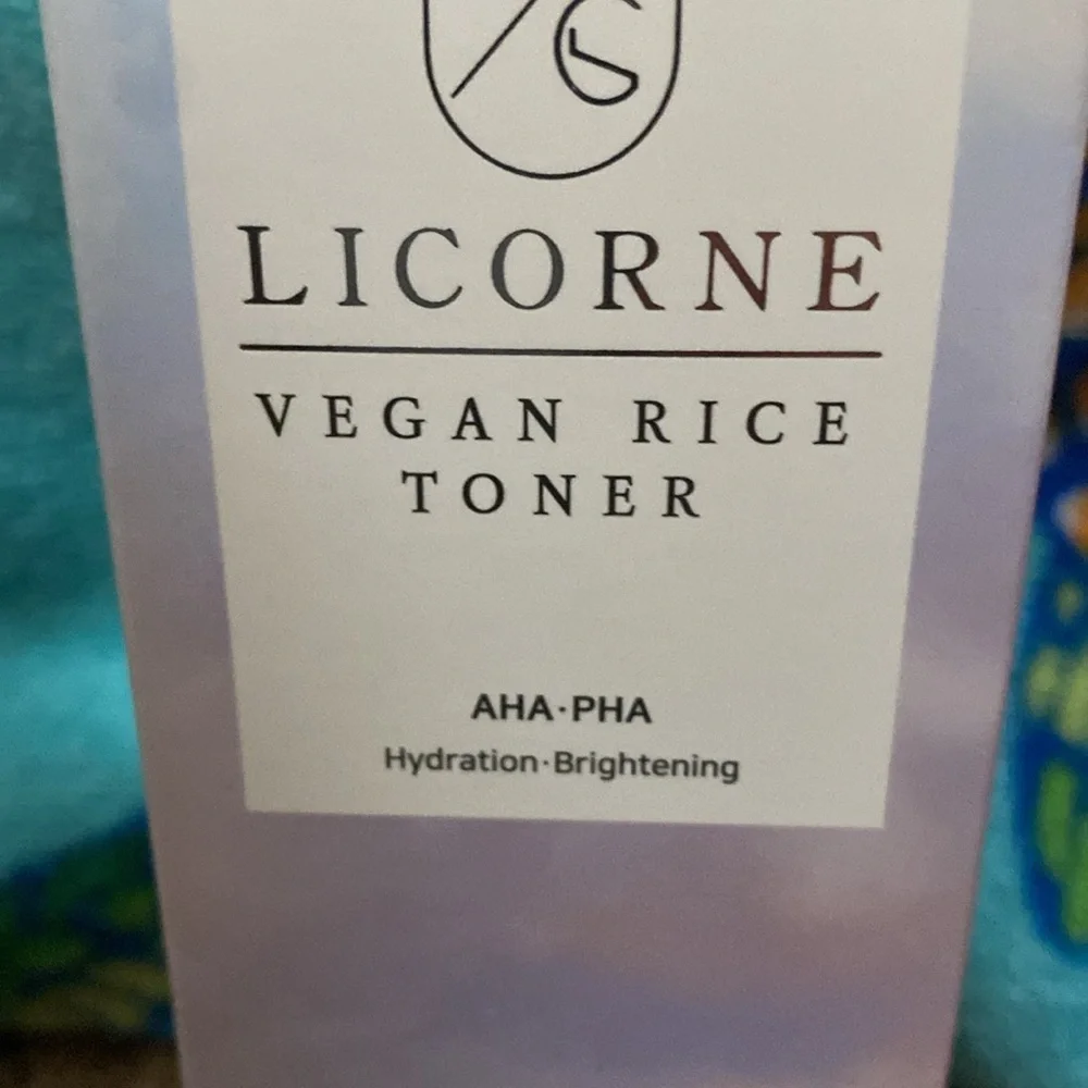 Licorne Vegan Rice Toner Reduces Facial Impurities Vegan Brightening